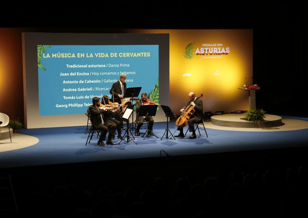 Entrega de las medallas de Asturias