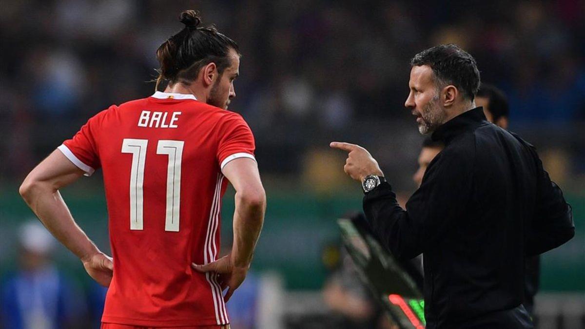 Giggs cuenta con Bale para los dos próximos compromisos
