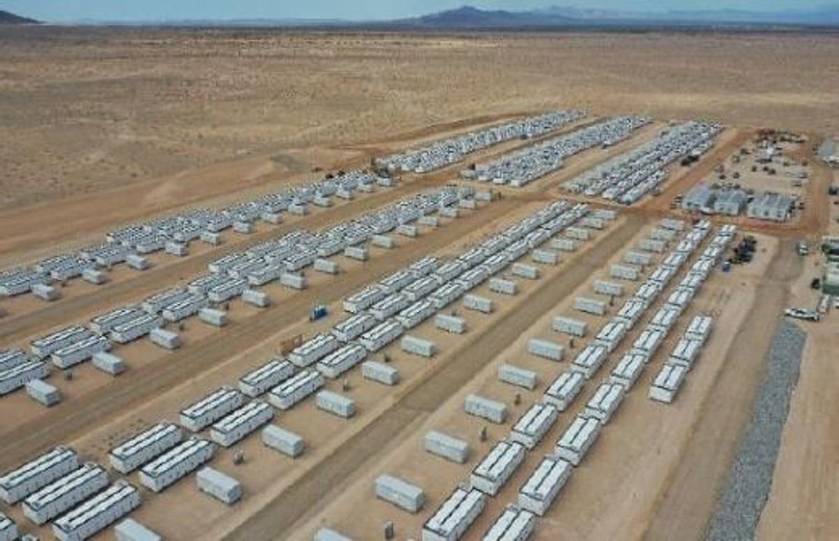 Almacenamiento de baterías como el que se prevé en el proyecto de Zamora