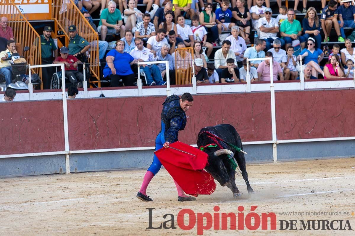 Quinta novillada Feria Taurina del Arroz en Calasparra (Marcos Linares, Diego Bastos y Tristán Barroso)