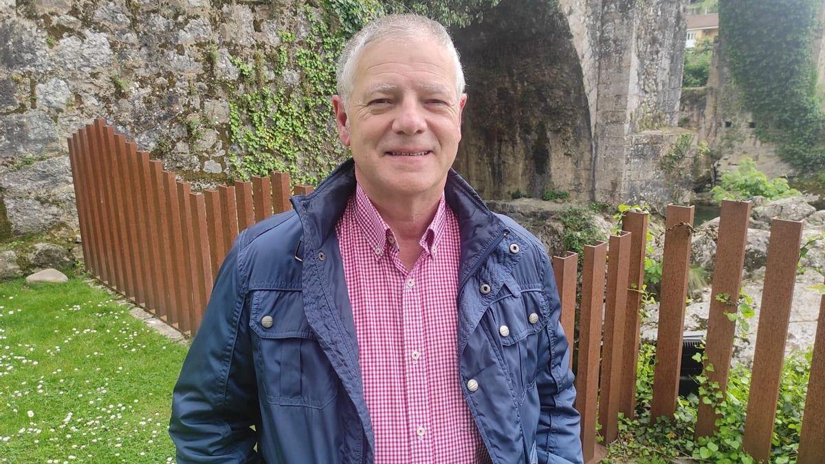 Severino Asprón, portavoz del PSOE en Cangas de Onís.