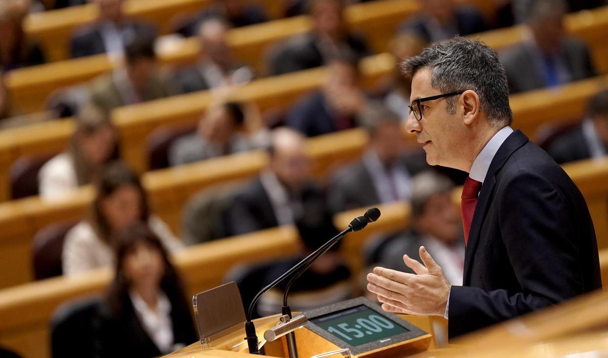 Bolaños situa l’acord amb Junts en el pacte migratori europeu