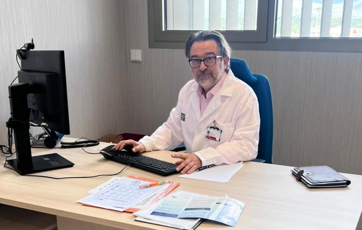 Àngel Torregrosa, nuevo director médico del Hospital General de Ontinyent.