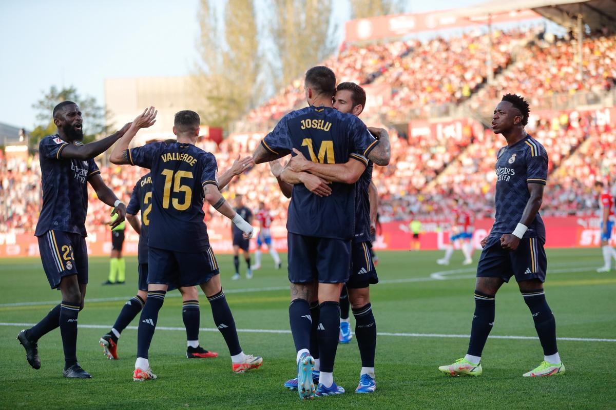 Las mejores imágenes del Girona - Real Madrid de LaLiga Las mejores imágenes del Girona - Real Madrid de LaLiga