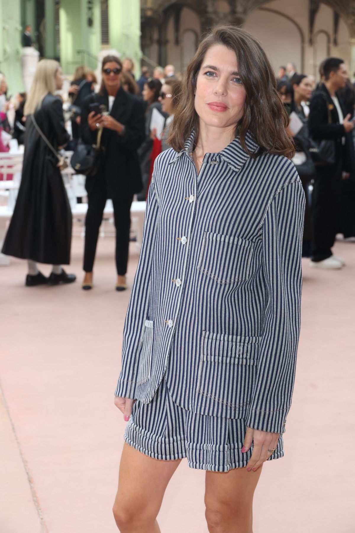 El 'total look' pijamero de Chanel deCarlota Casiraghi