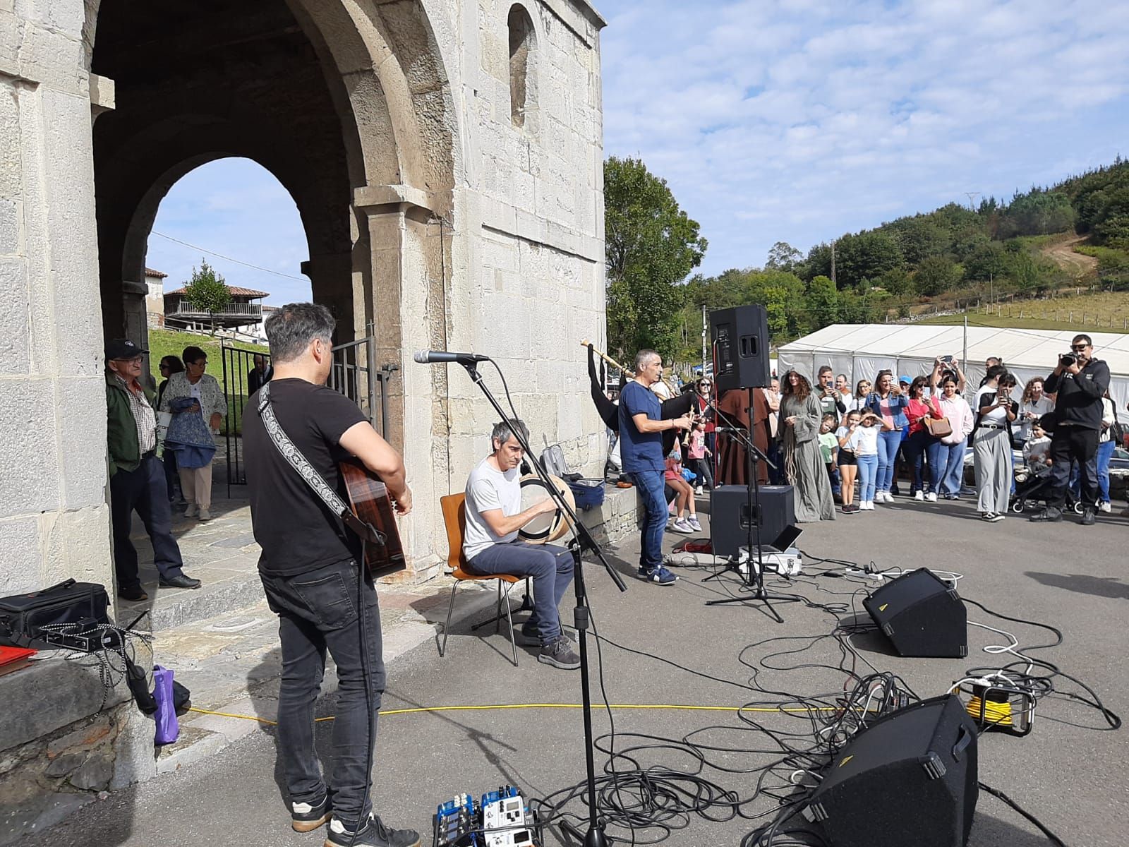 La I Recreación Peregrina en el Santuario del Fresno (Grado) en imágenes