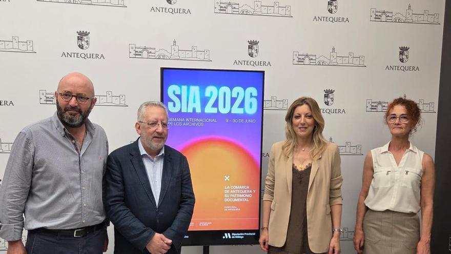 El Paseo Real de Antequera se convierte en junio en un museo al aire libre con 50 documentos históricos de la comarca