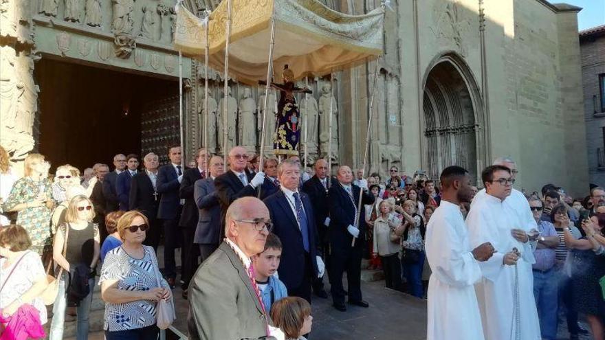 La Diócesis de Huesca sacará el día 18 al Cristo de los Milagros para bendecir a la ciudad ante el coronavirus