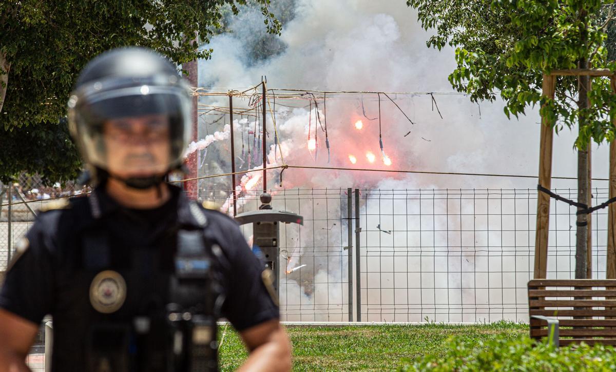 Tercera mascletà de las Hogueras 2022