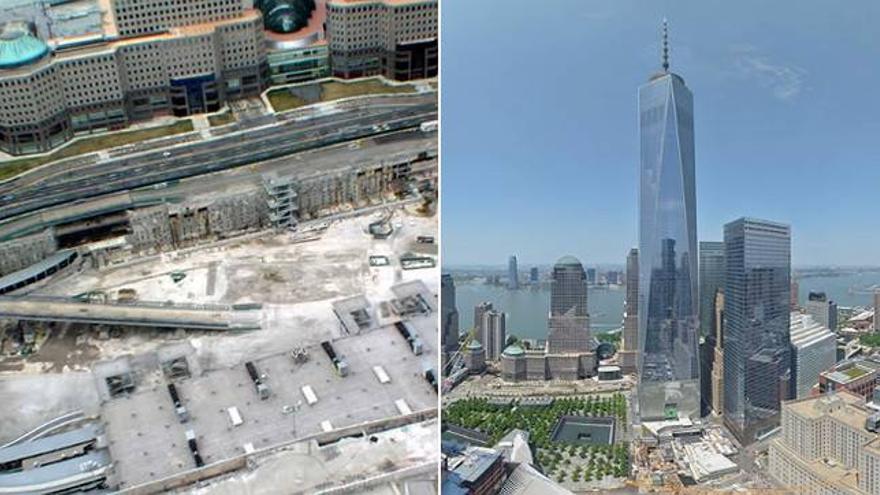 11 años de construcción del One World Trade Center, en dos minutos