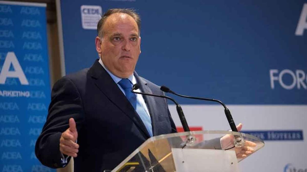 Tebas, presidente de LaLiga