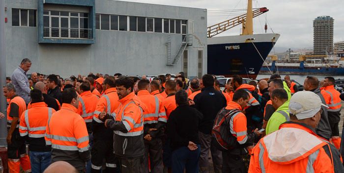 Asamblea de estibadores del Puerto de La Luz