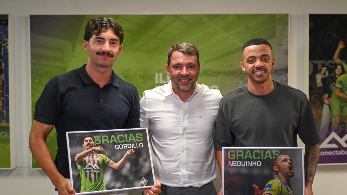 Gordillo y Neguinho se despiden del Illes Balears Palma Futsal.