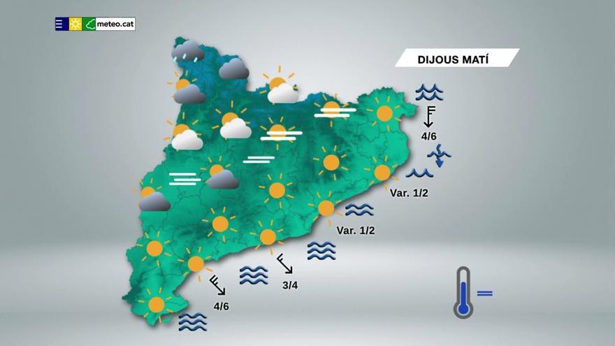 Dijous de cel tapat i temperatures força fredes a la Catalunya central