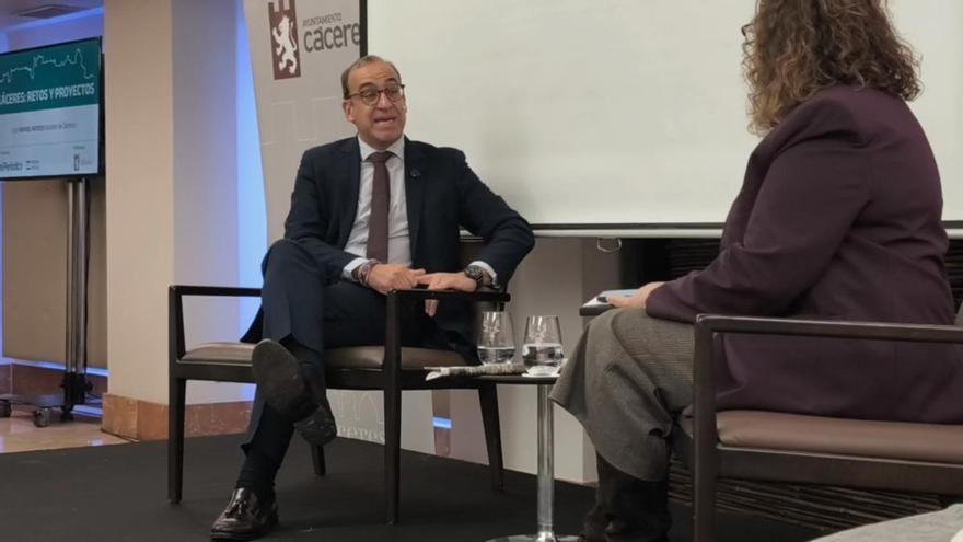 Vídeo | El alcalde de Cáceres apuesta por el deporte