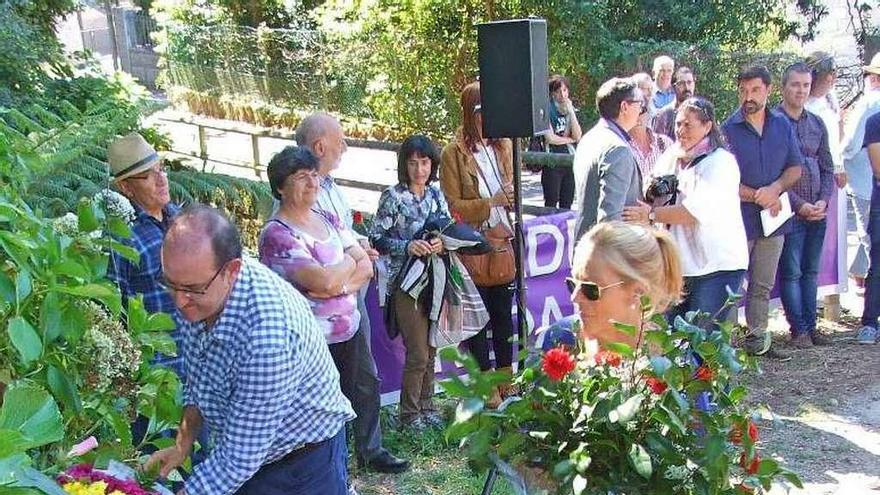 Homenaje a los represeliados en el Pazo da Revolta. // S. Álvarez