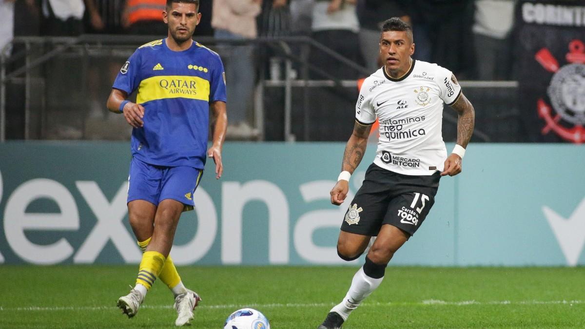 Partido entre el Corinthians y el Boca