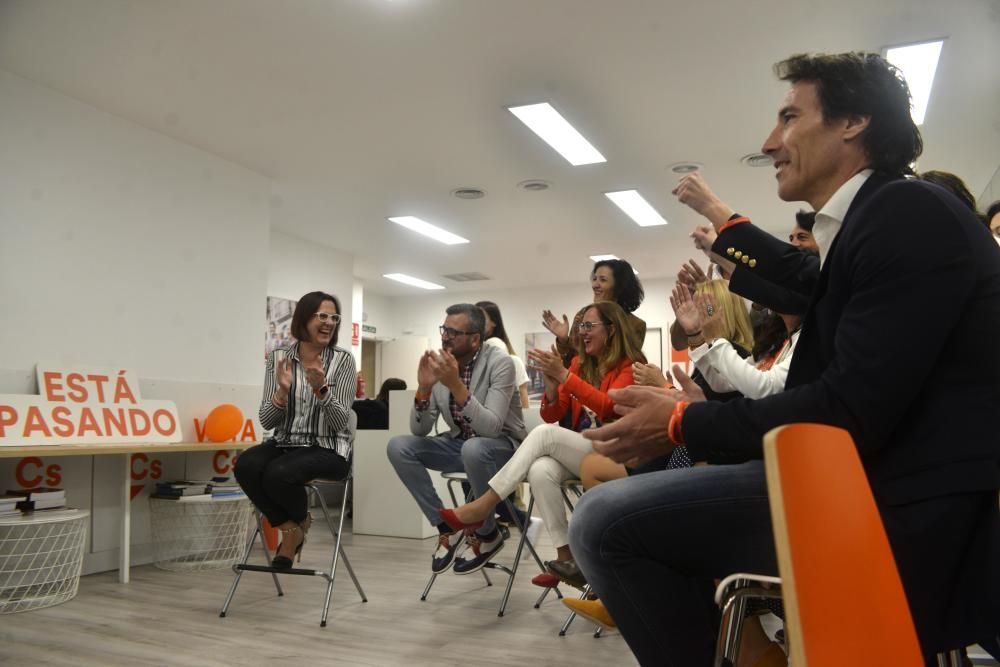 Noche electoral en la sede de Ciudadanos