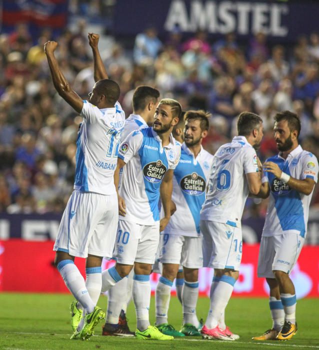 El Dépor no pasa del empate ante el Levante