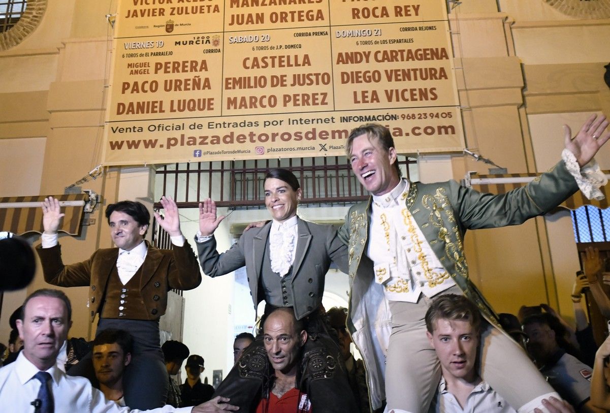 Corrida de rejones de la Feria Taurina de Murcia