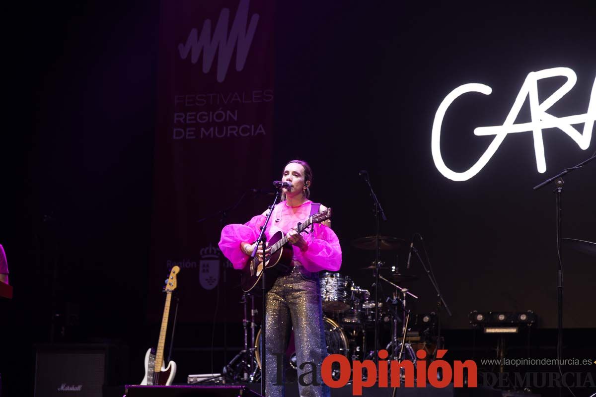 Concierto en Madrid de Arde Bogotá, Carmesí y Funambulista promocionando los Festivales de la Región de Murcia