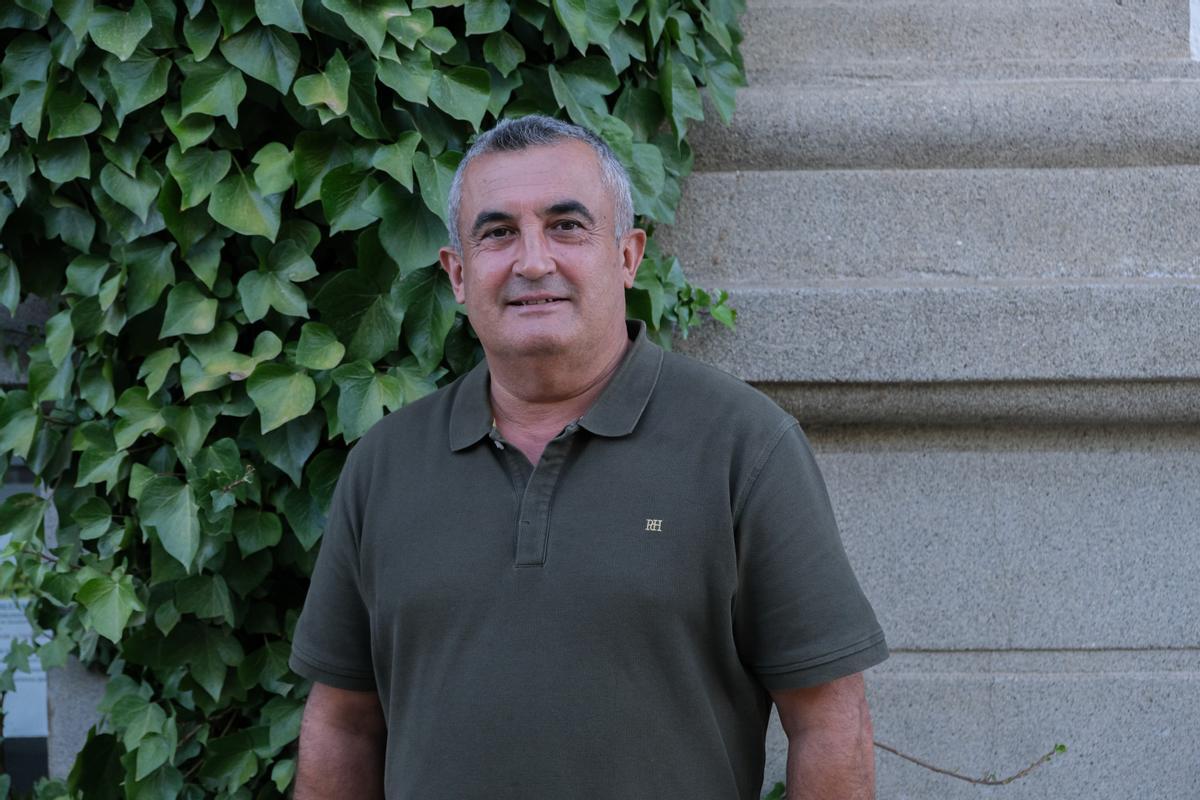 Andrés Hernáiz, alcalde de San Vicente de Alcántara.