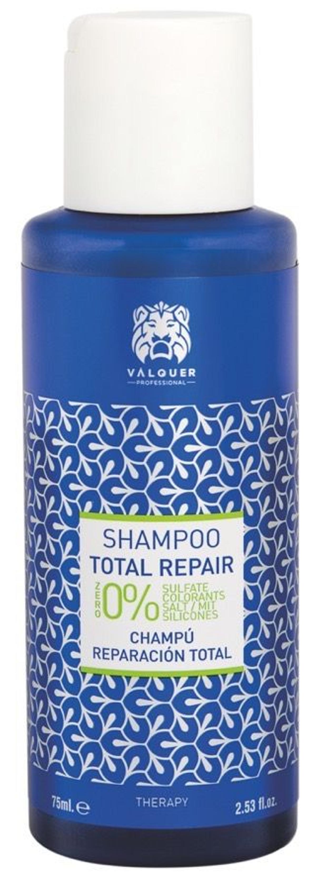 Textura sin calor, Shampoo Total Repair, Valquer