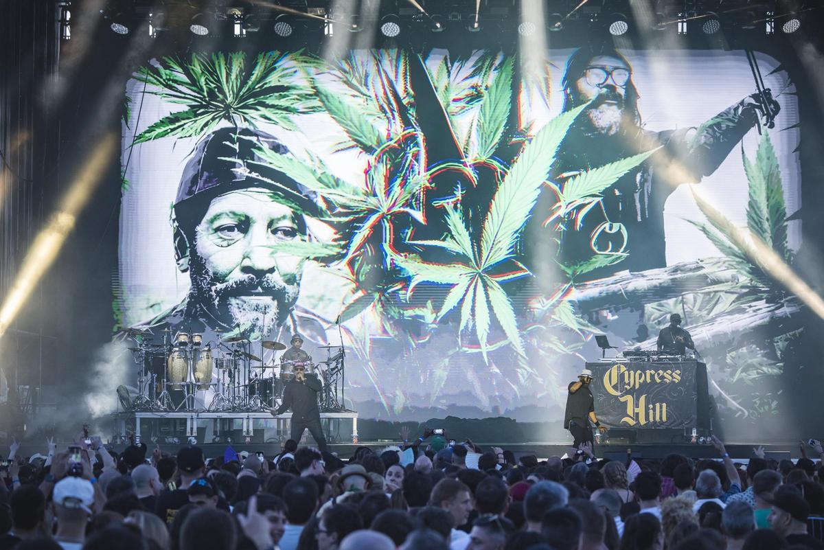 Haben ein Faible für Hanfprodukte: Cypress Hill.