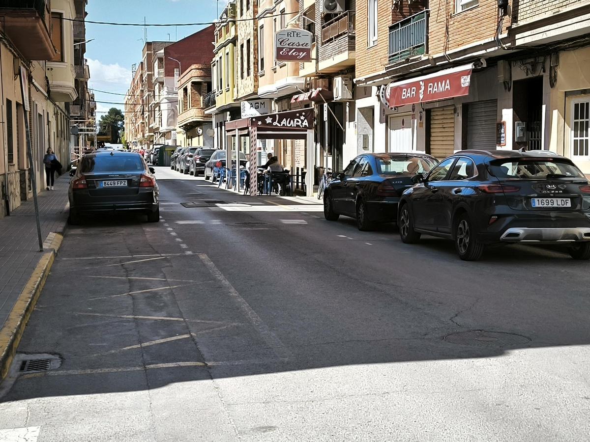 Calle Atanasio García Zapater de Benetússer.