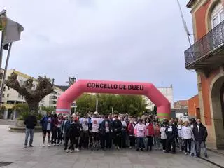 La primera Andaina Solidaria con el Párkinson reúne a 140 personas en Bueu
