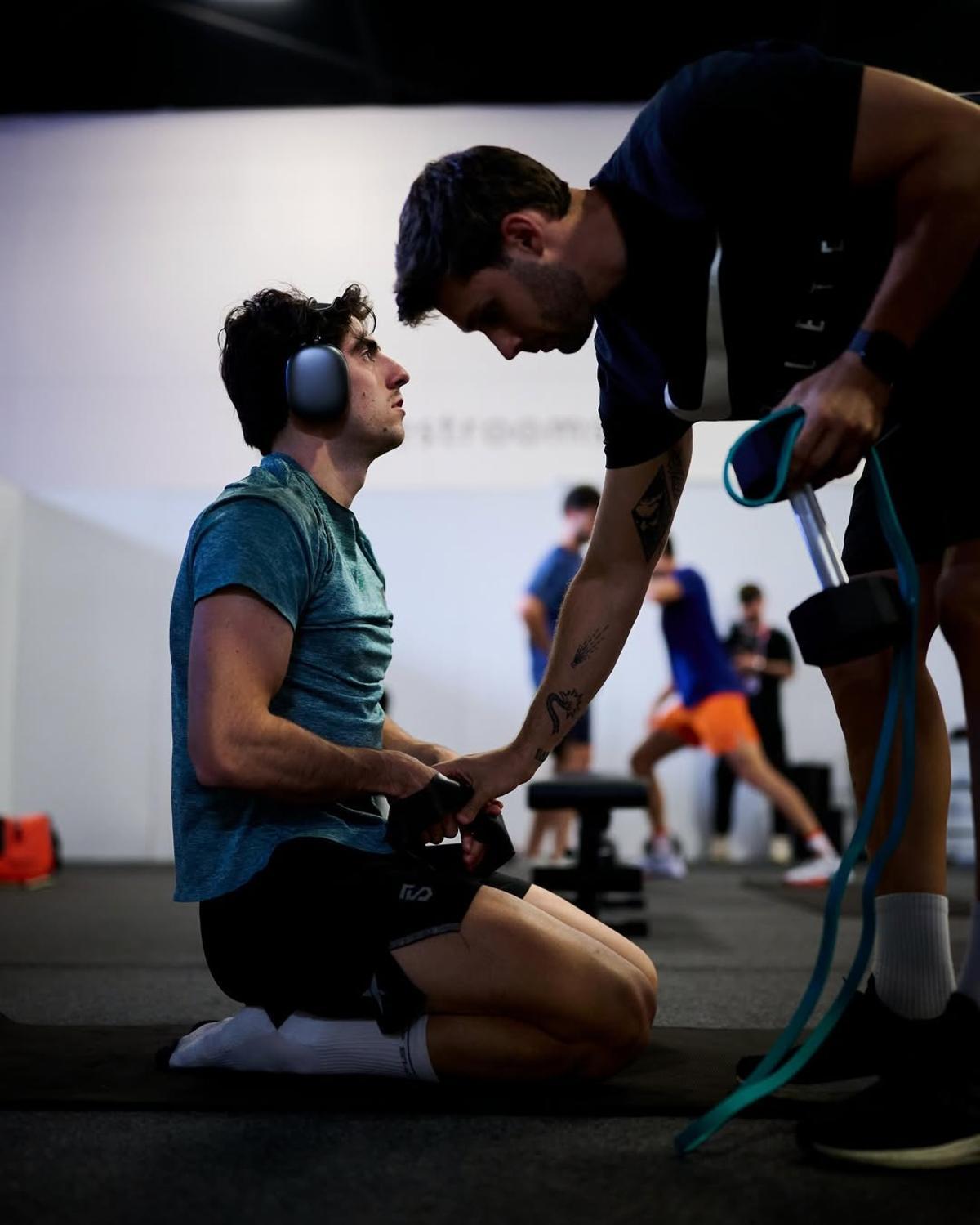 Jon Sanz, entrenado de cara al torneo de NewGiza