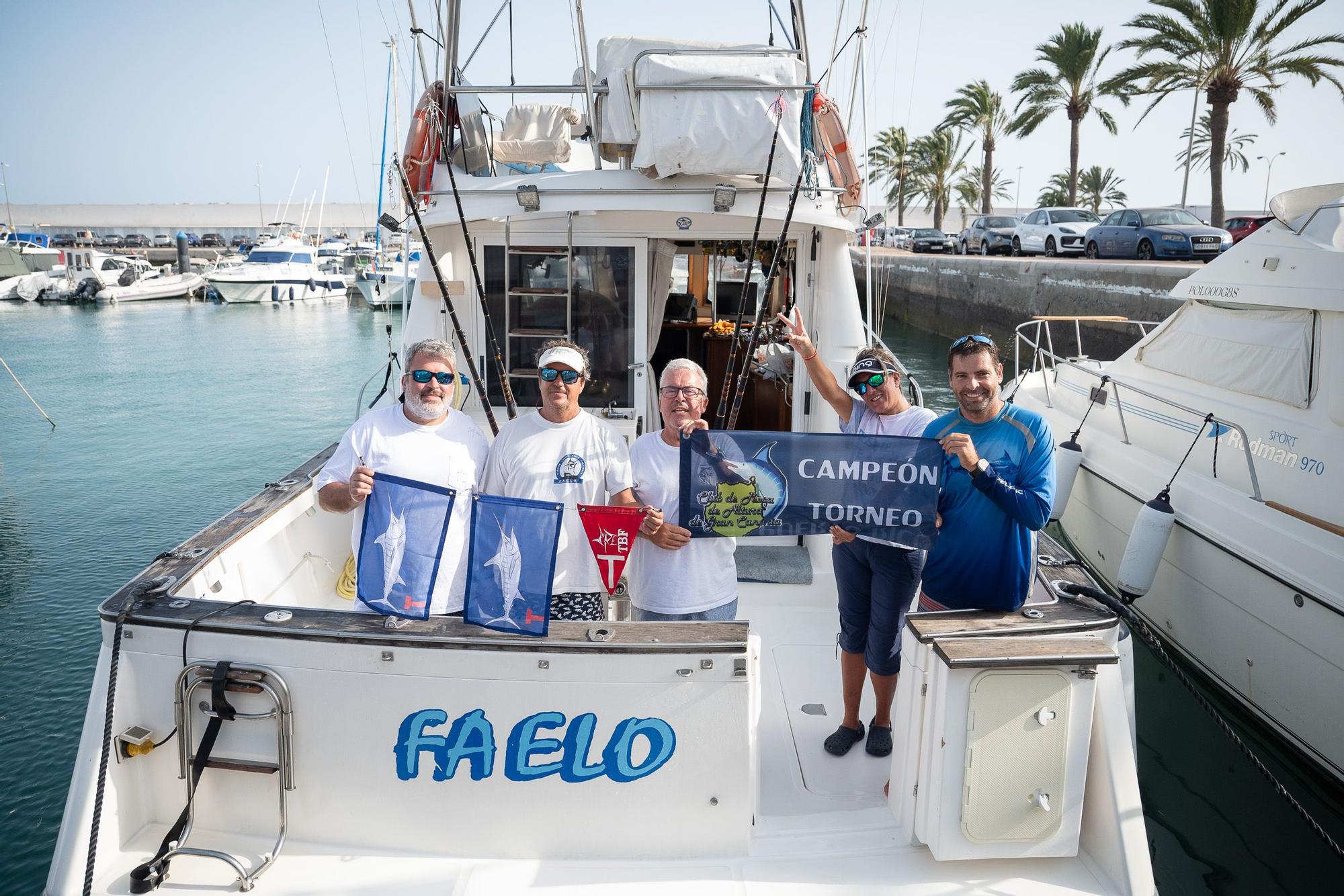 El 'Faelo' de José Miguel Barbosa gana el Open Internacional Pesca de Altura de Gran Canaria