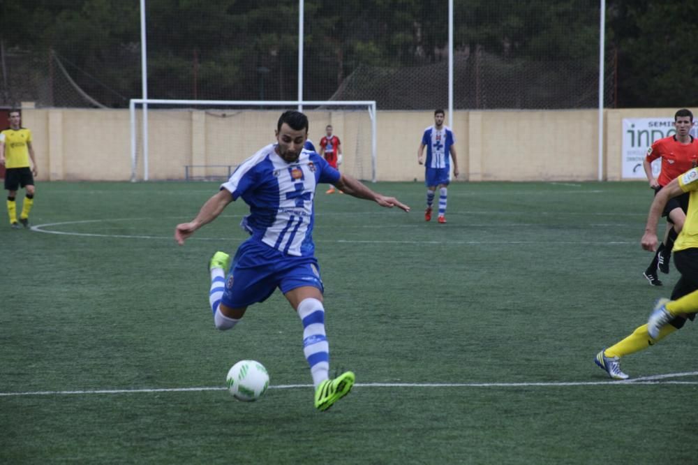 Partido entre el Lorca Deportiva y el Mar Menor