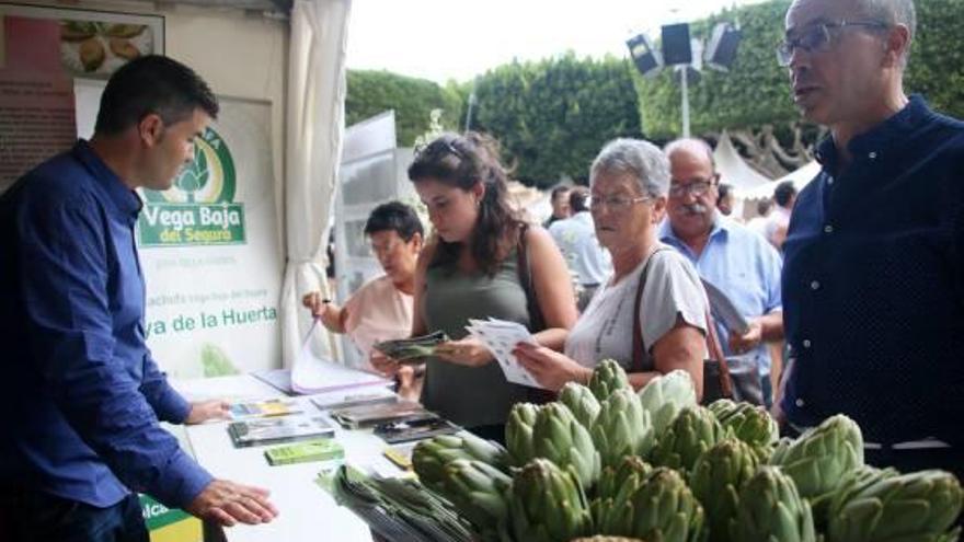 Imagen del expositor de la Asociación de la alcachofa en la pasada edición de la Feria.