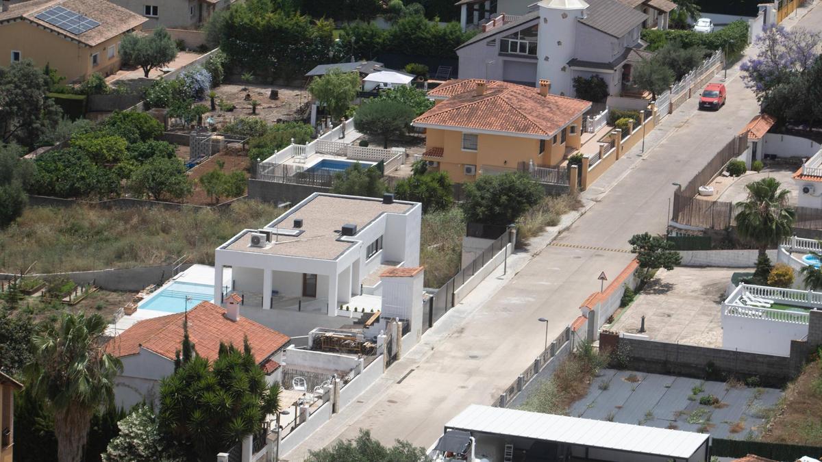 Una de las urbanizaciones de la Barraca d'Aigües Vives, en una imagen de archivo.