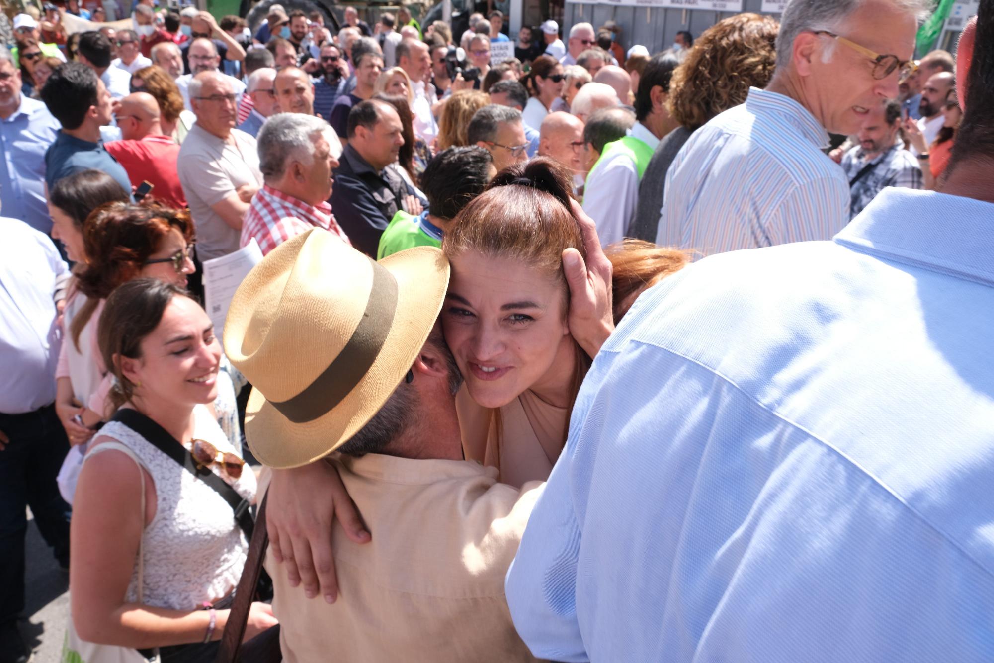 Los agricultores dictan sentencia: el recorte del Tajo-Segura nos lleva a la ruina y la clase política no ha hecho nada