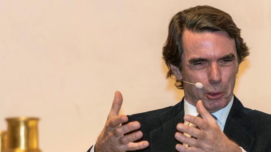 El expresidente del Gobierno, José María Aznar.