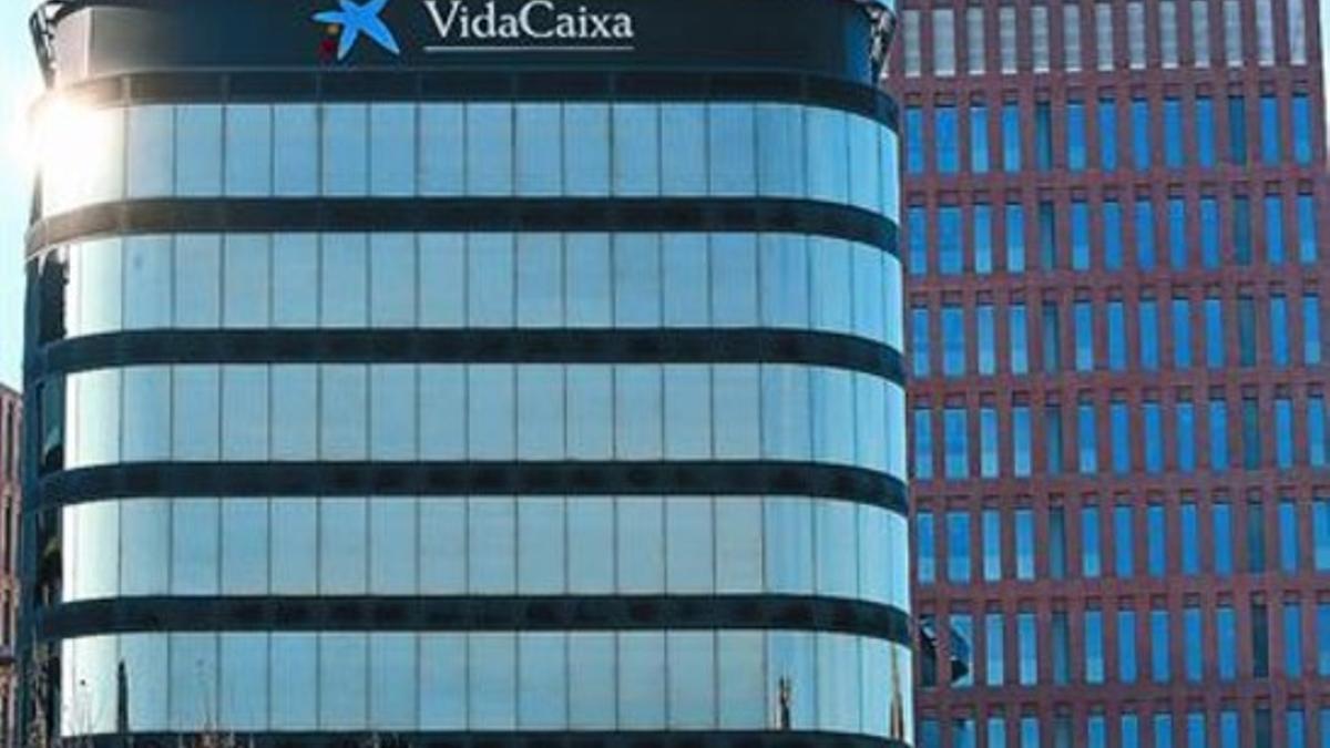 Vista de la sede en Barcelona de VidaCaixa