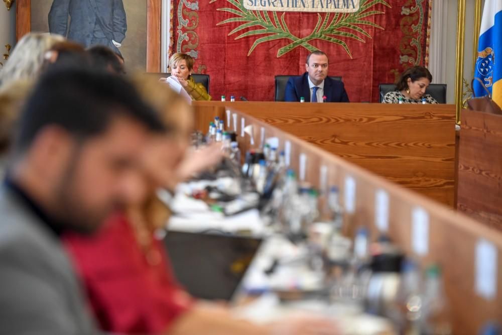 Pleno del Ayuntamiento de Las Palmas de Gran Canaria, el último de 2018