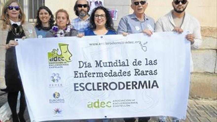 La esclerodermia toma la ciudad para conmemorar su día mundial