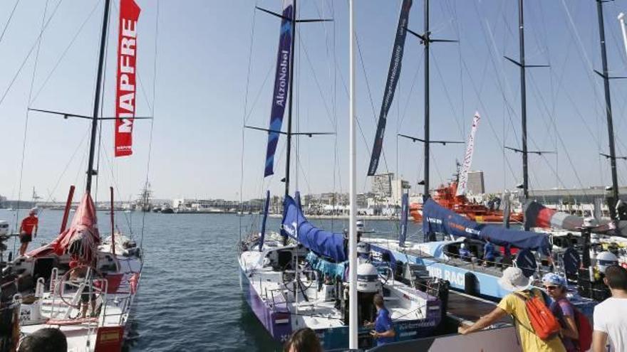 Las regatas costeras arrancan la Vuelta al Mundo en Alicante