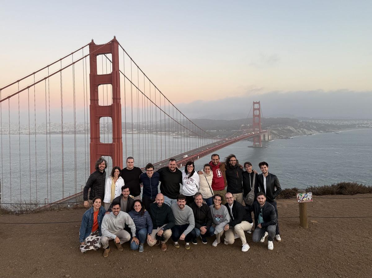 El equipo de CIRCE en el Golden Gate.