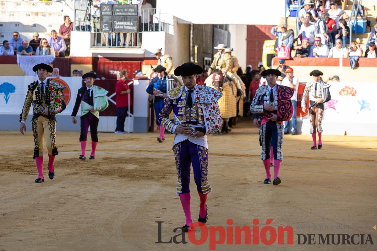 Corrida de 'Los claveles' en Cehegín (Manzanares, Antonio Puerta y Roca Rey)