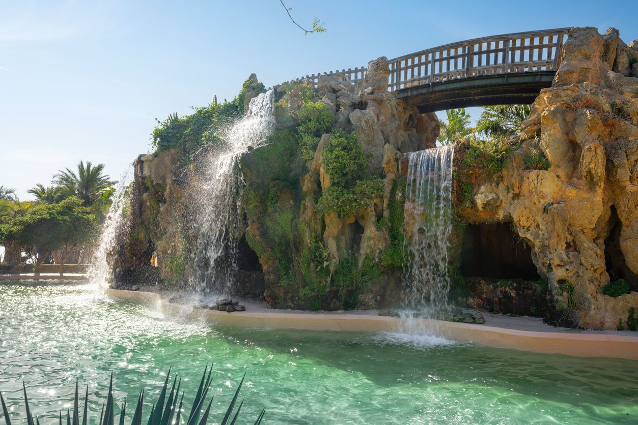¿Qué mejor plan que disfrutar de estas bellas cascadas en el parque Genovés?
