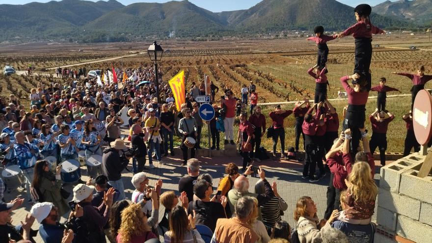 Más de 3.000 personas claman en Llíber contra el &quot;atentado catastrófico&quot; del PAI de 488 casas