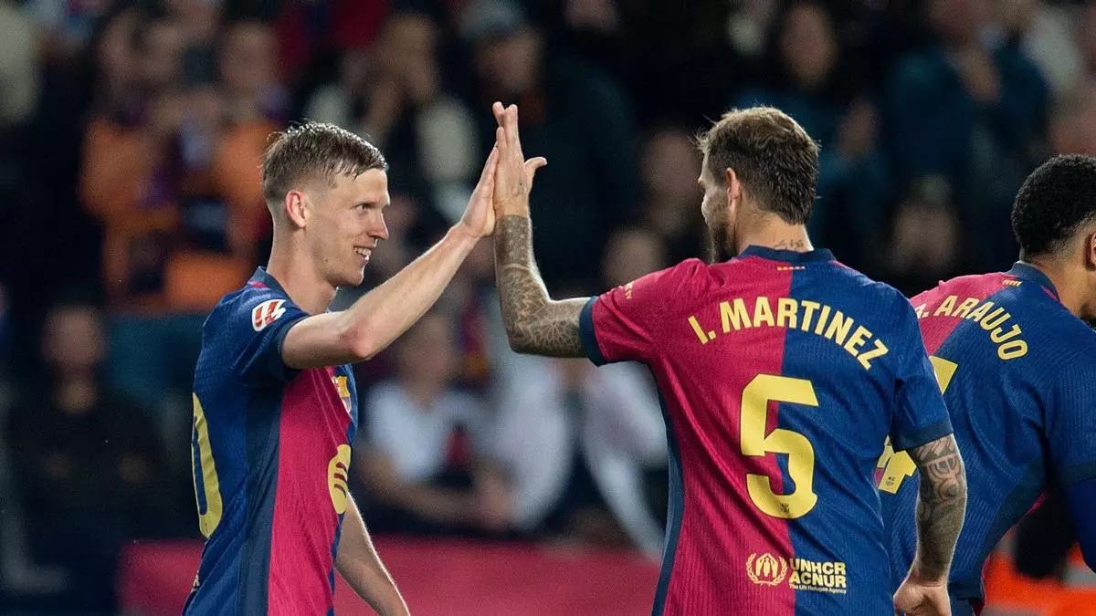 Así hemos contado el triunfo del Barça: El gol de Olmo deja ahora al Madrid a 7 puntos