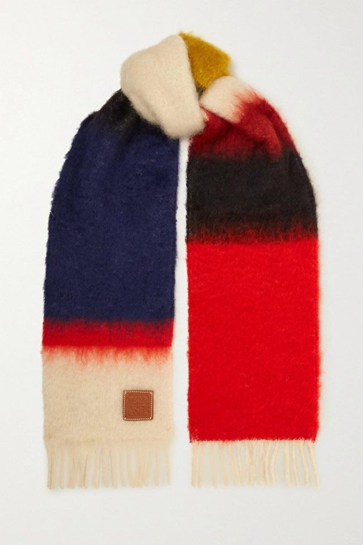 Bufanda a todo color, de Loewe