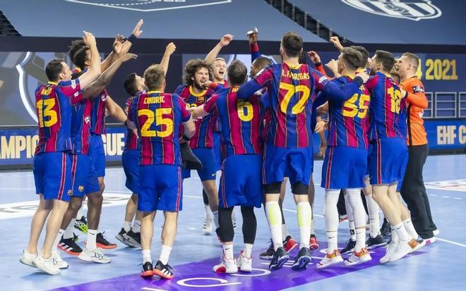 13 de junio de 2021. EL Barça de balonmano se alza con su décima Copa de Europa