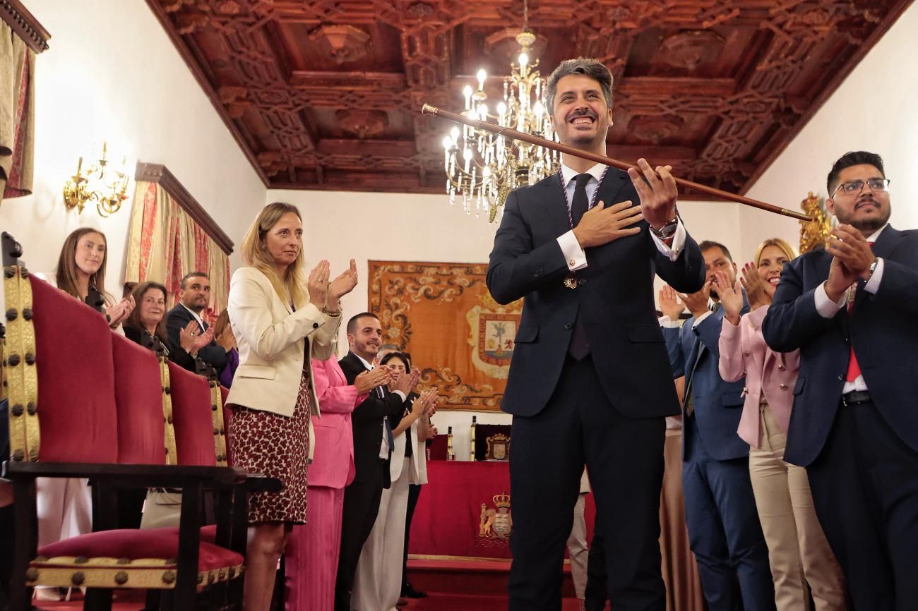 Luis Yeray Gutiérrez toma posesión como alcalde de La Laguna