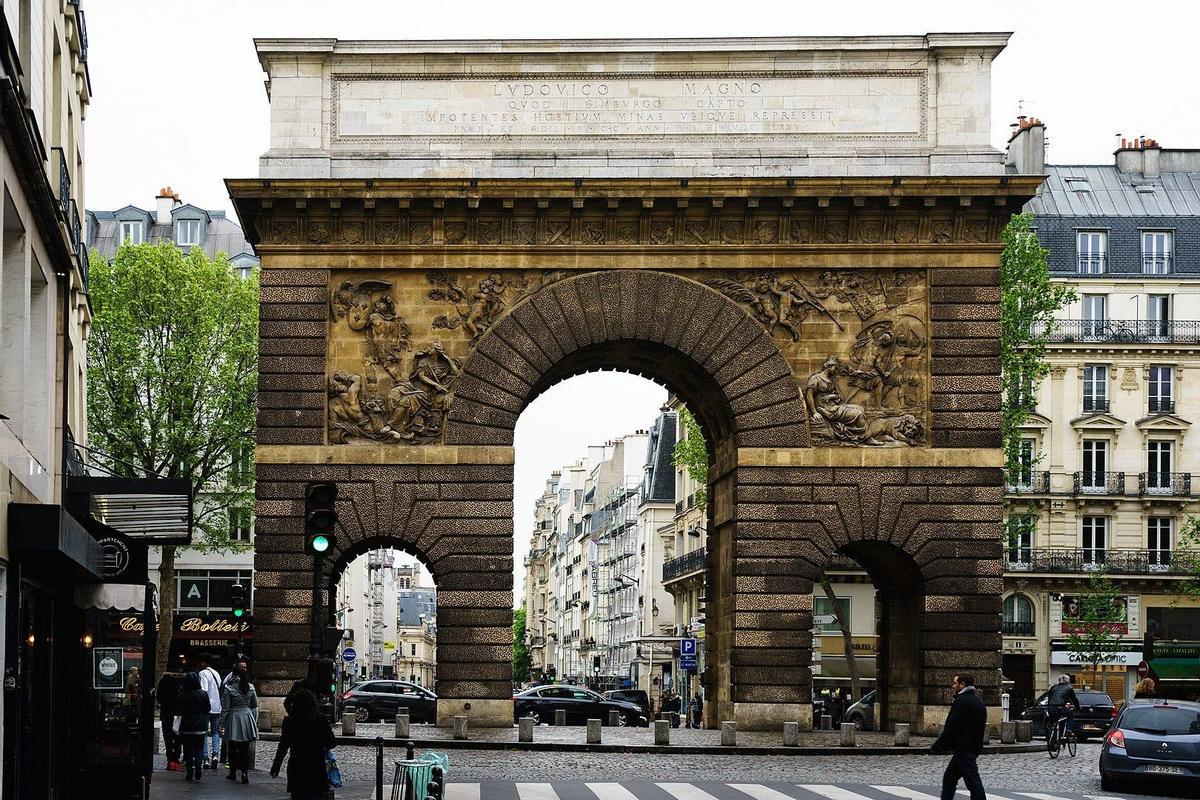 Puerta Saint Martin, Francia